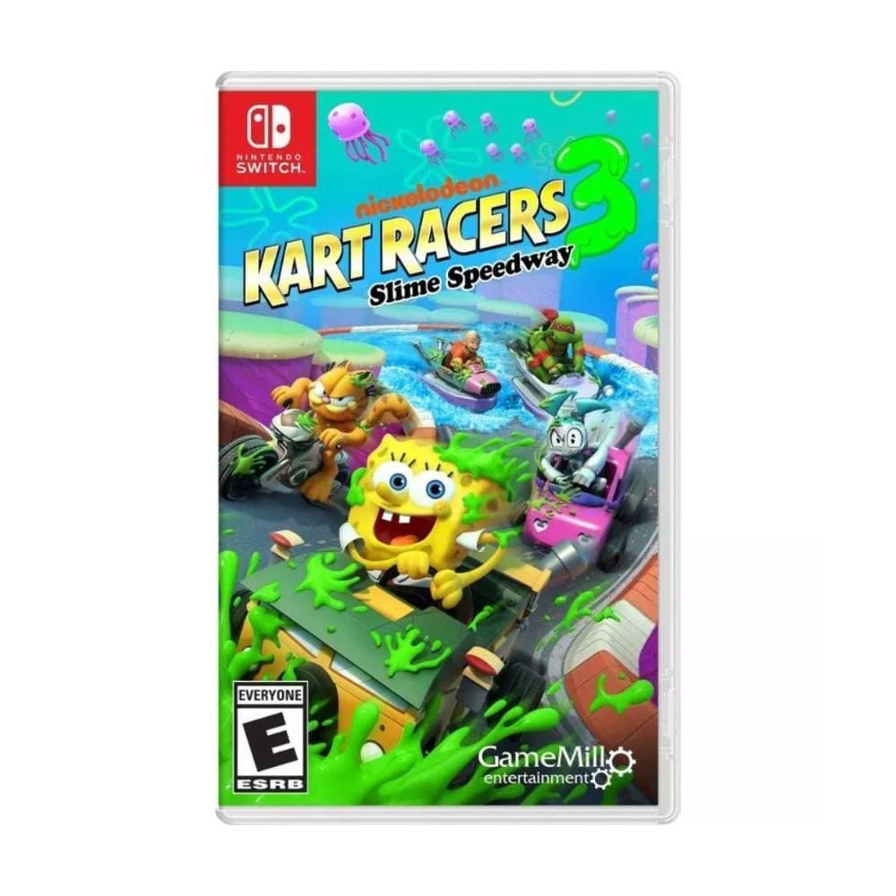 Jogo Nickelodeon Kart Racers 3 Slime Speedway Switch