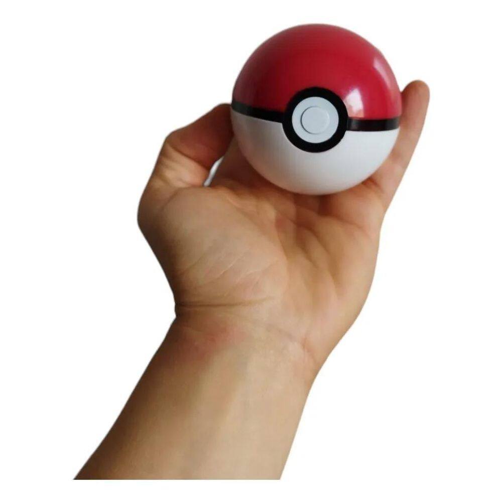 2X Pokebola De Captura Pokémon Pokeball Vermelha