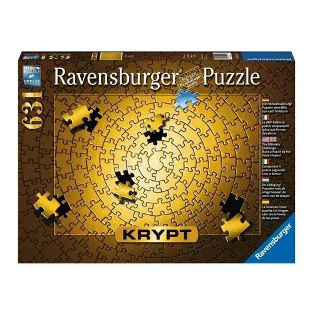 Puzzle 631 Peças Krypt Ouro Ravensburger 12000047