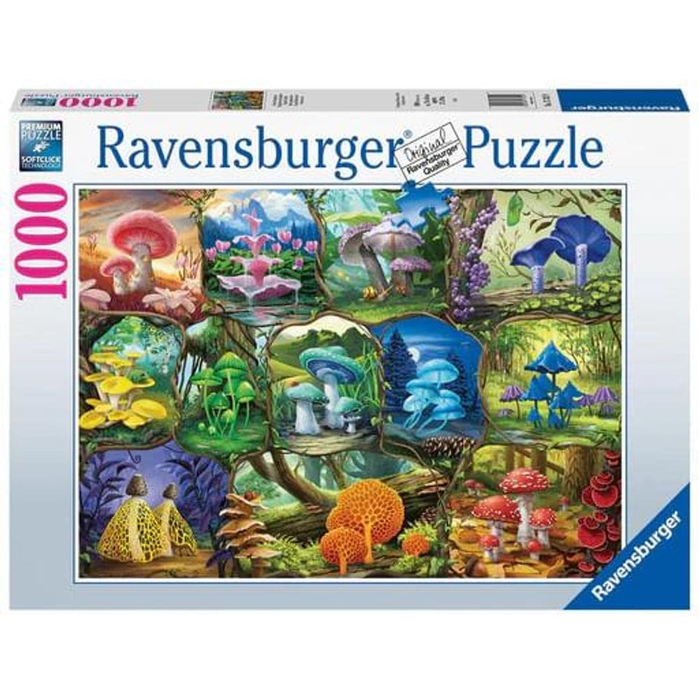 Puzzle 1000 Peças Cogumelos Fantásticos Ravensburger 12000424