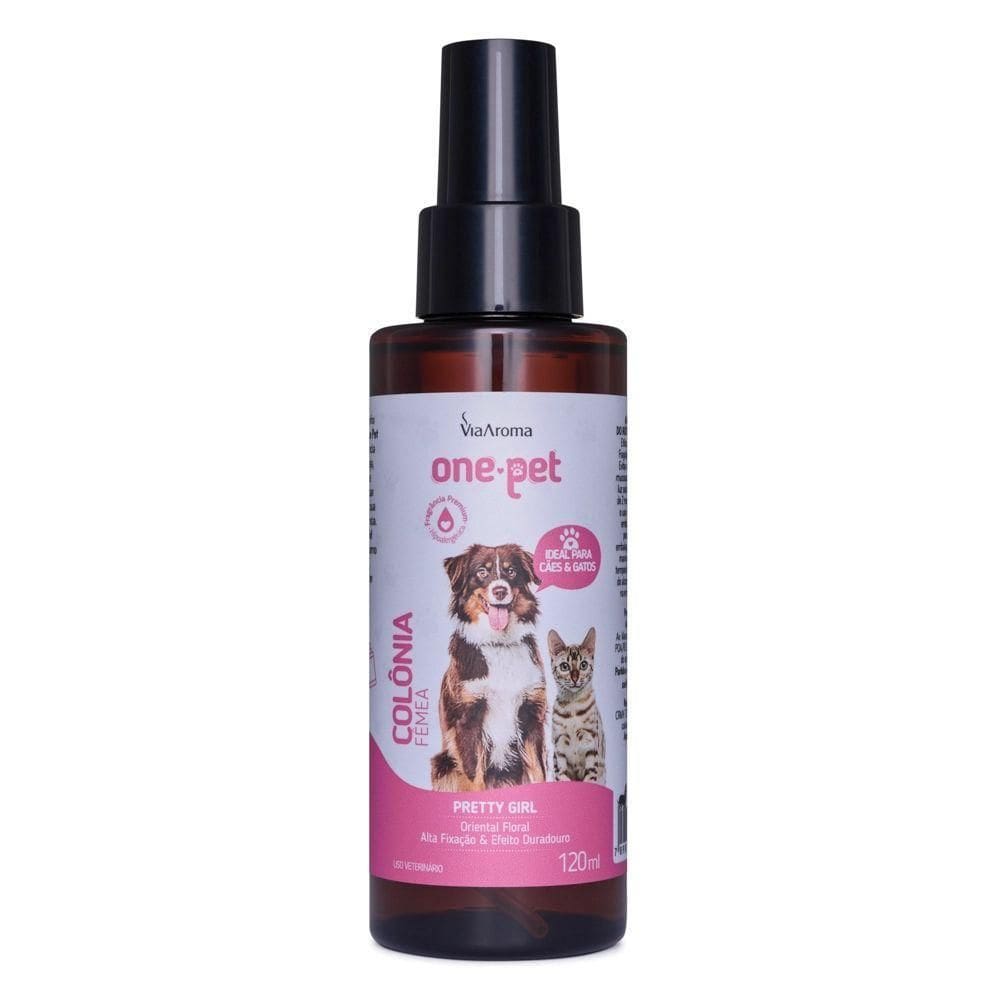 Colônia One Pet Fêmea 120Ml Via Aroma
