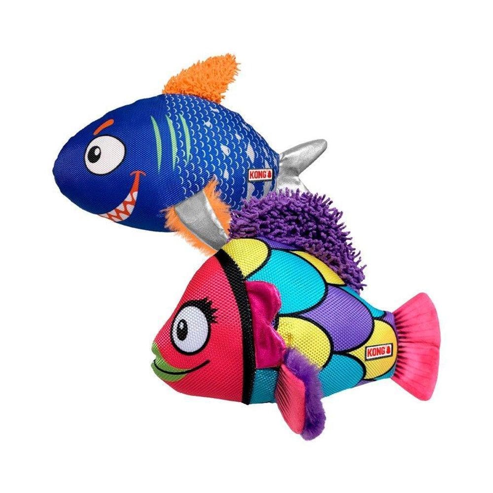 Brinquedo Para Cães Peixinho Kong Reef Cor P