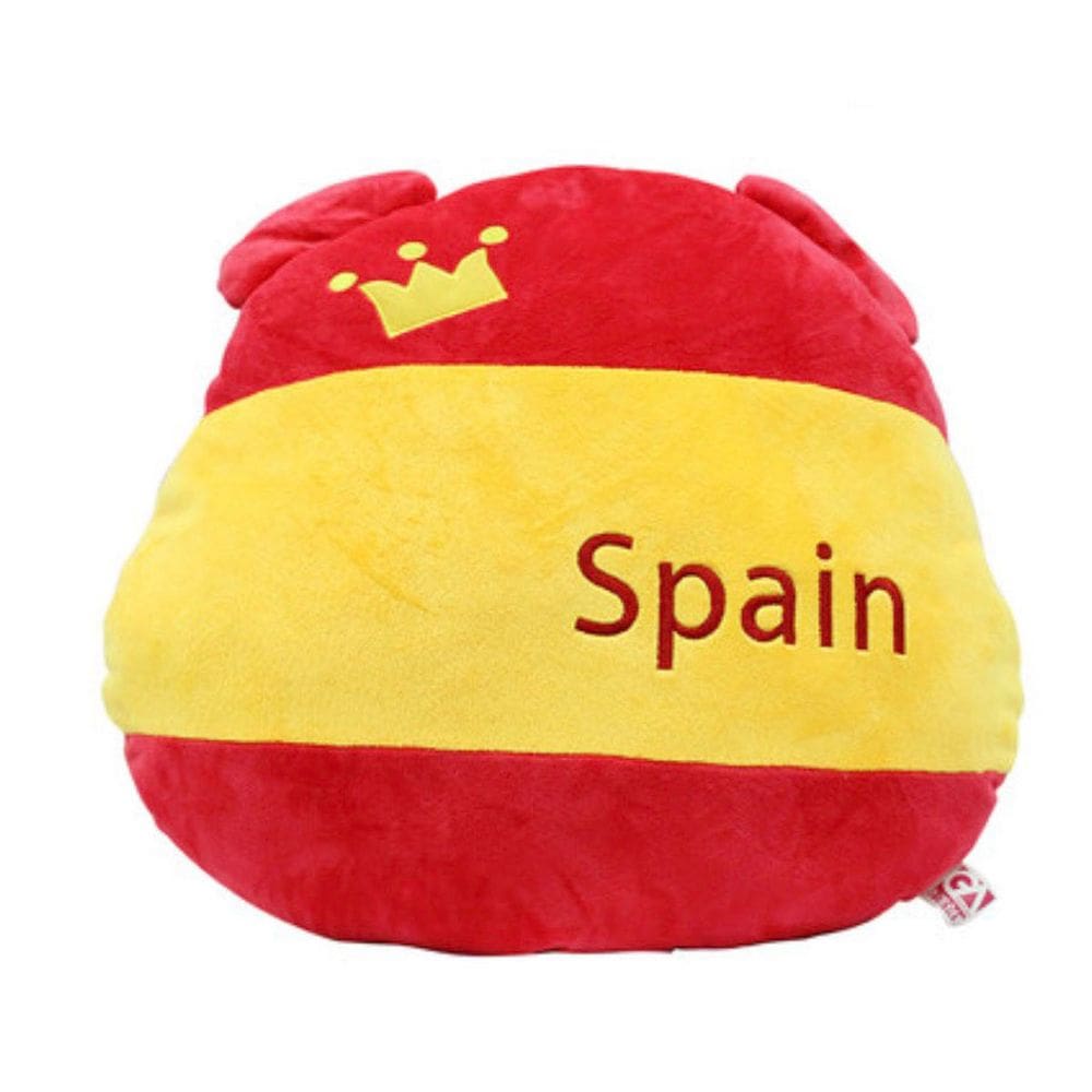 Almofada Almofada lombar Bandeira da Espanha Bear Flag Fan