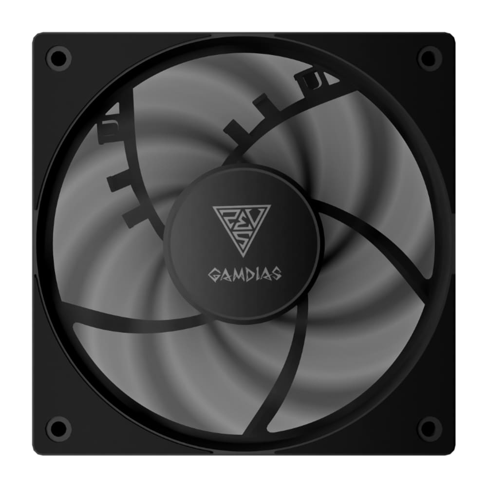 Cooler Fan Gamdias Notus M1-1201 120mm Hidráulico Preto - M1-1201
