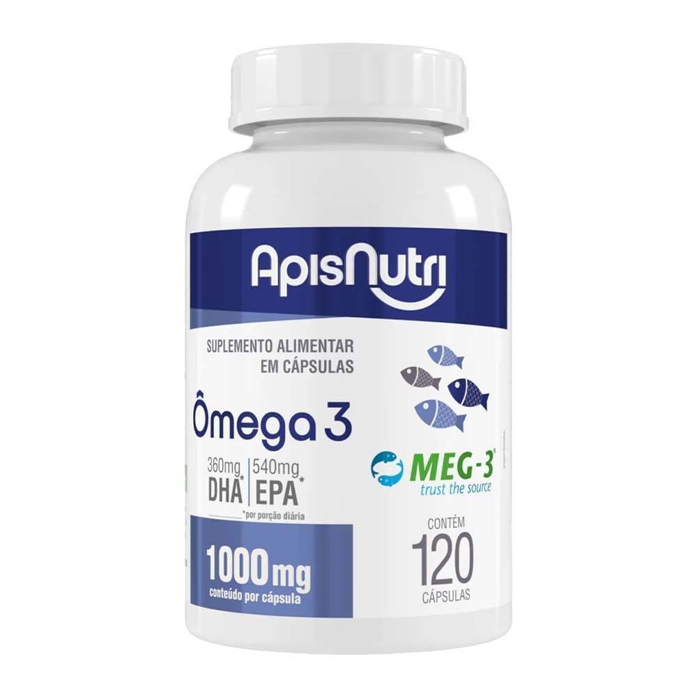 Ômega 3 ApisNutri 120 Cápsulas