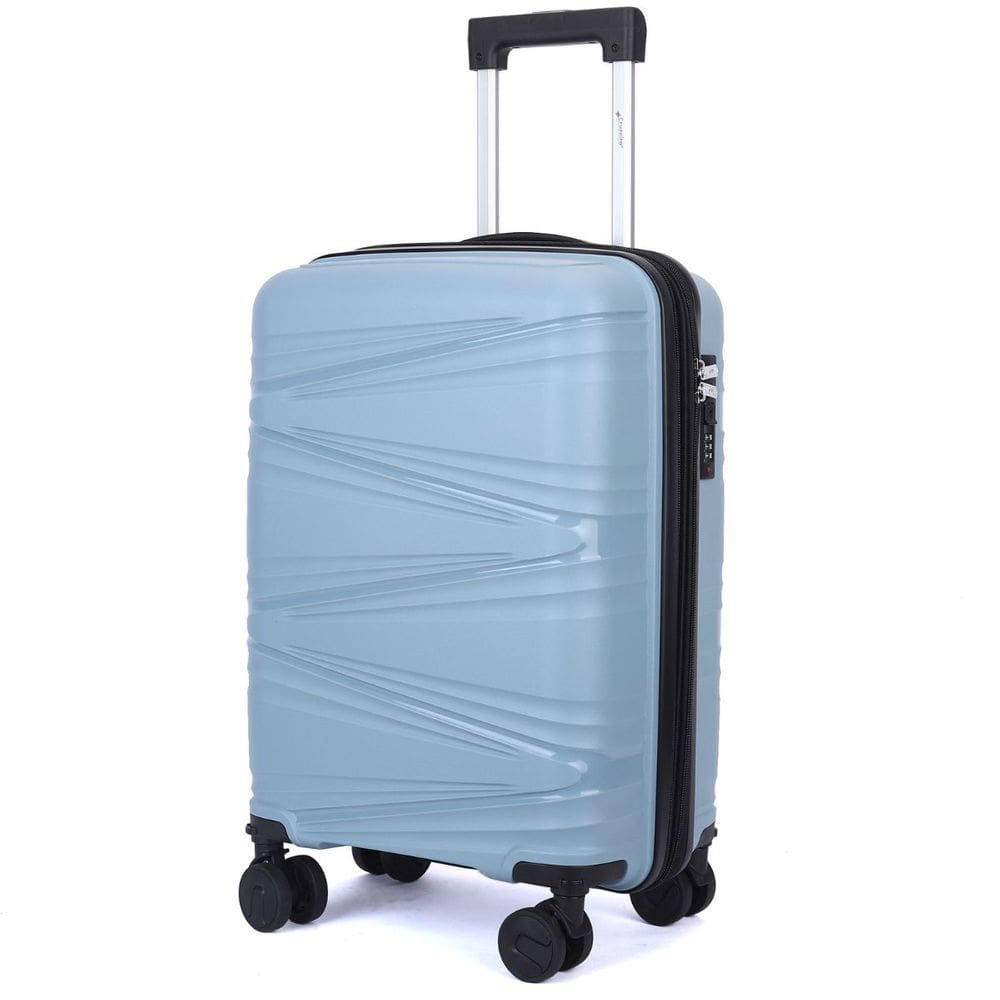 Mala de Bordo 10kg Viagem Zíper Expansível em Polipropileno Rodinhas 360º - Bocaiúva - Cruzeiro