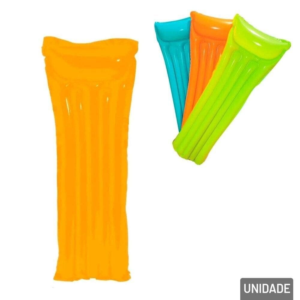 Boia Colchão Inflável 183x69cm Color - Tudo em Caixa