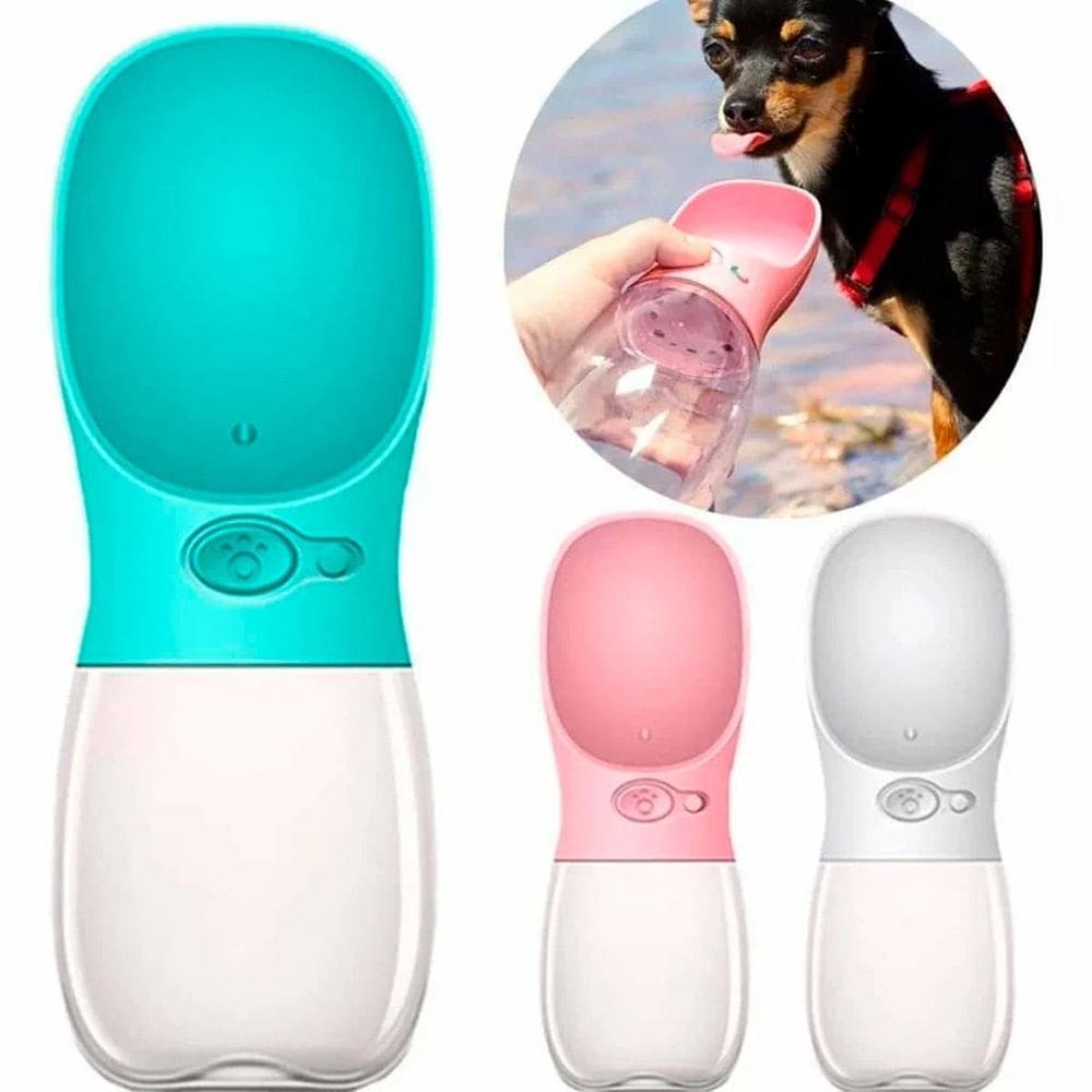 Garrafa Para Passeios Com Pet Prática E Compacta