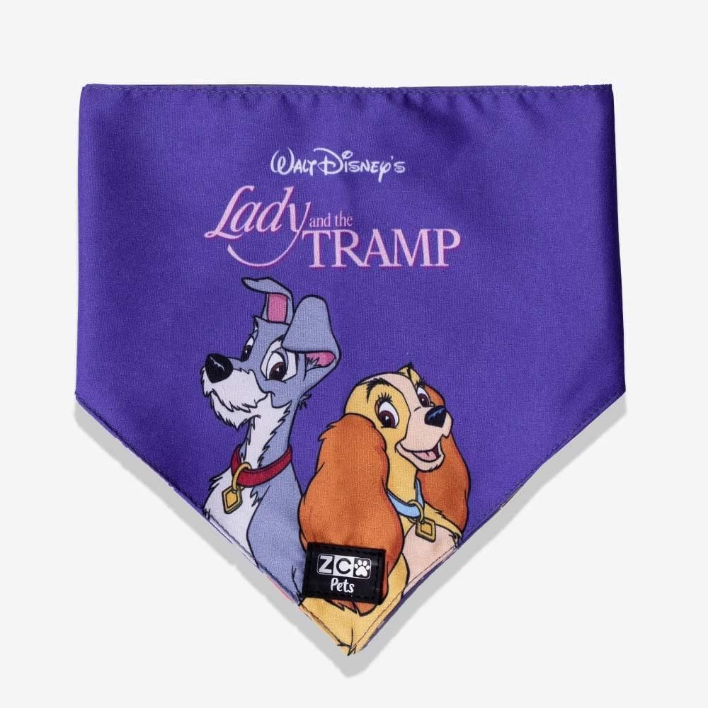 Bandana Zonacriativa Pets A Dama E O Vagabundo - Disney P