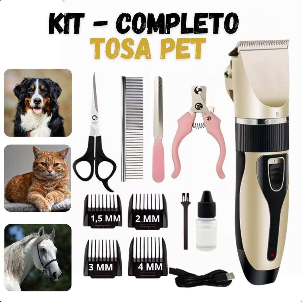 Tosa Para Pets Cortador De Alta Potência