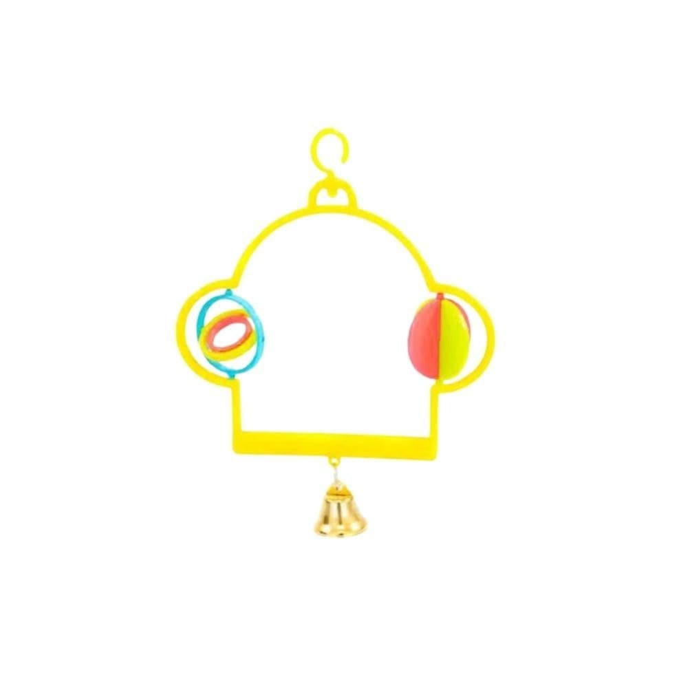 Brinquedo Playground Para Pássaros Com Poleiro Interativo