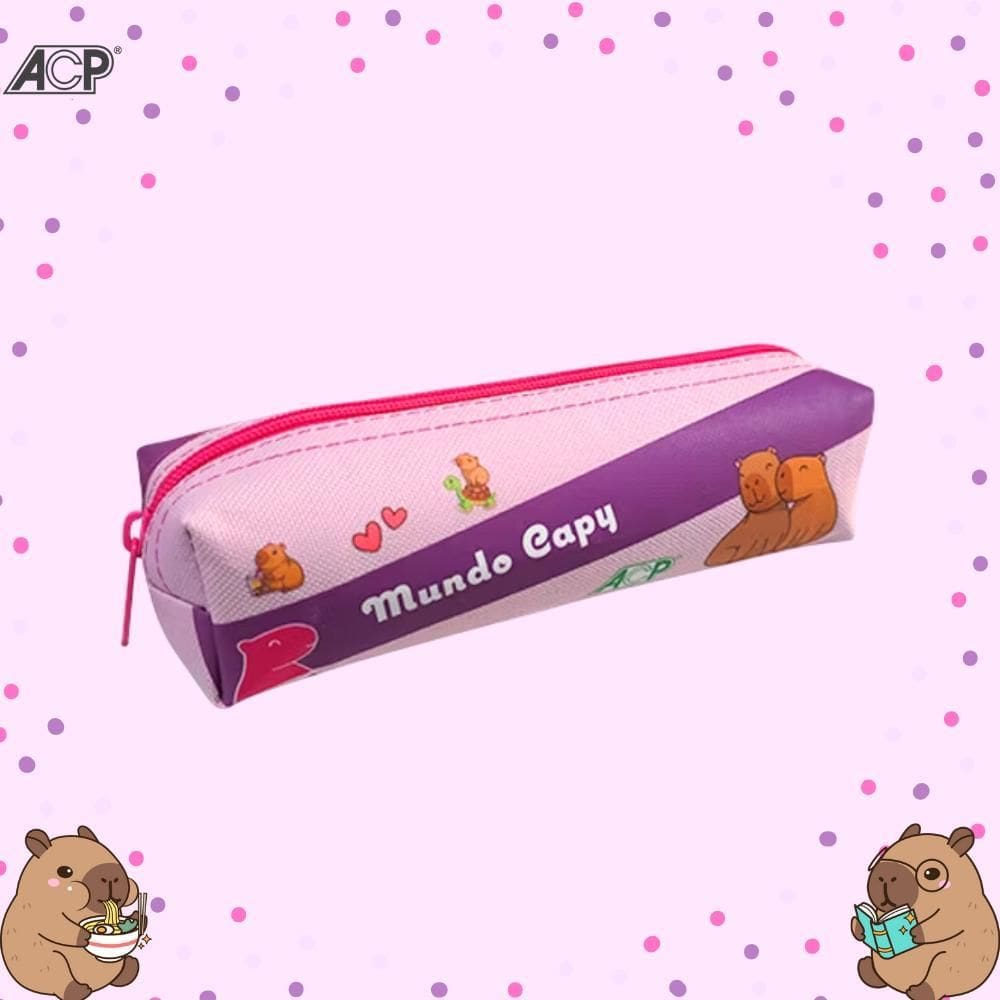 Estojo Nylon Mundo Capy Acp