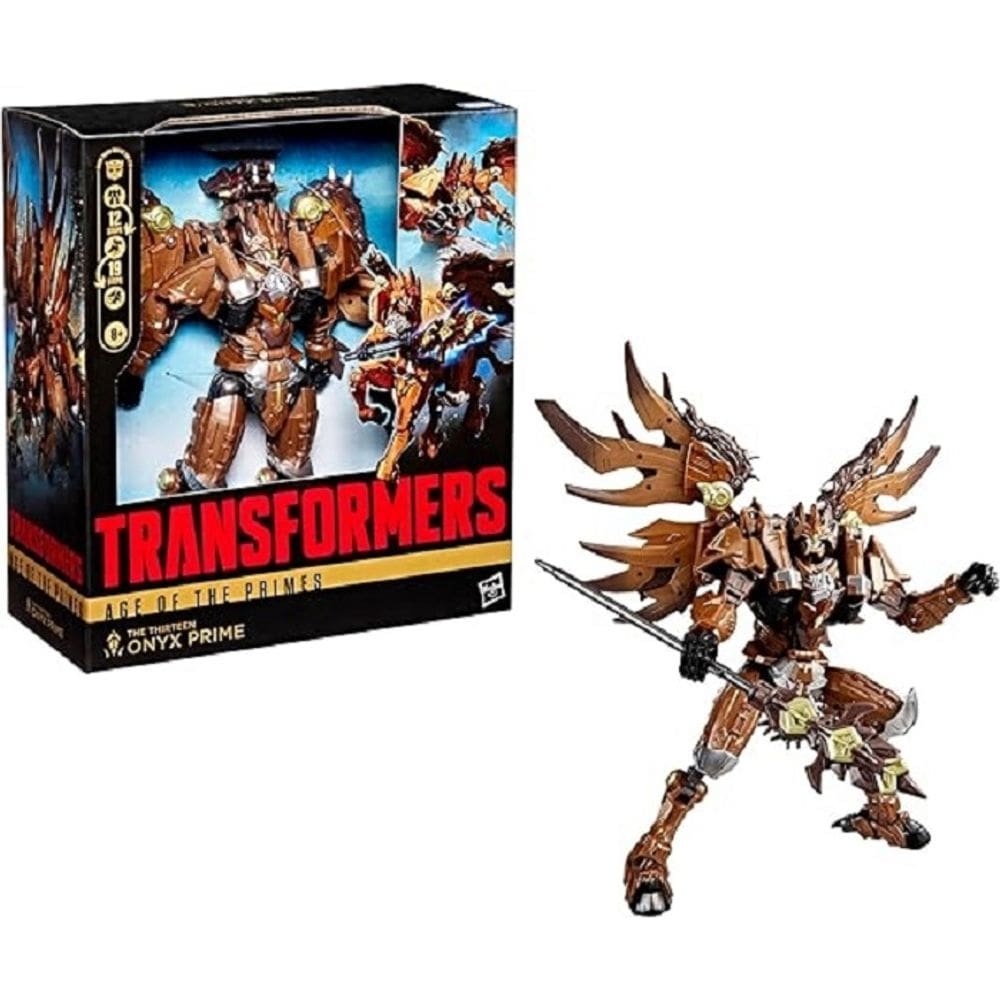 Transformers Studio Series Classe Leader “ Age Of The Primes ” – The Thirteen Onyx Prime- 3 em 1 - Hasbro