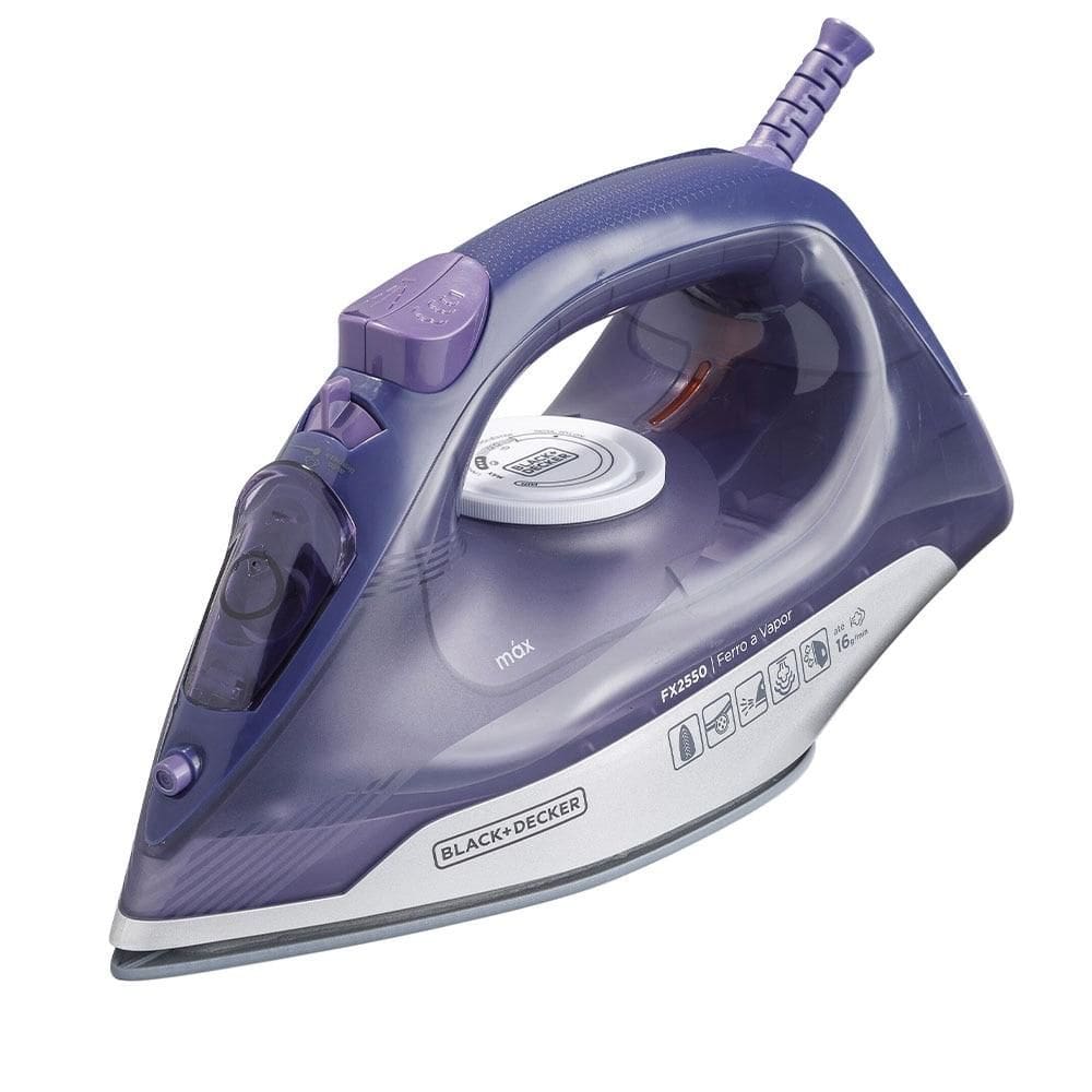 Ferro de Passar a Vapor Black+Decker FX2550 - 110 Volts