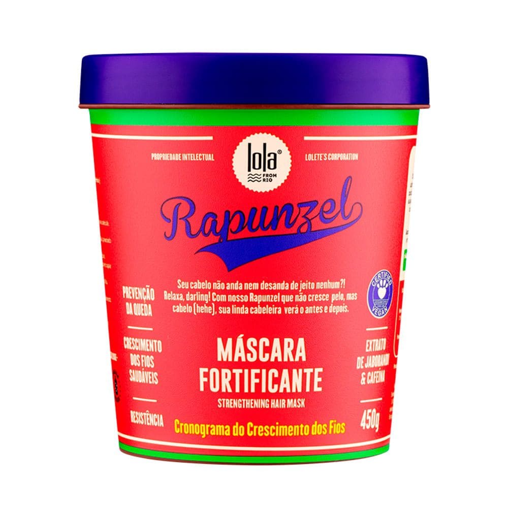 Mãscara Fortificante Lola Rapunzel 450g
