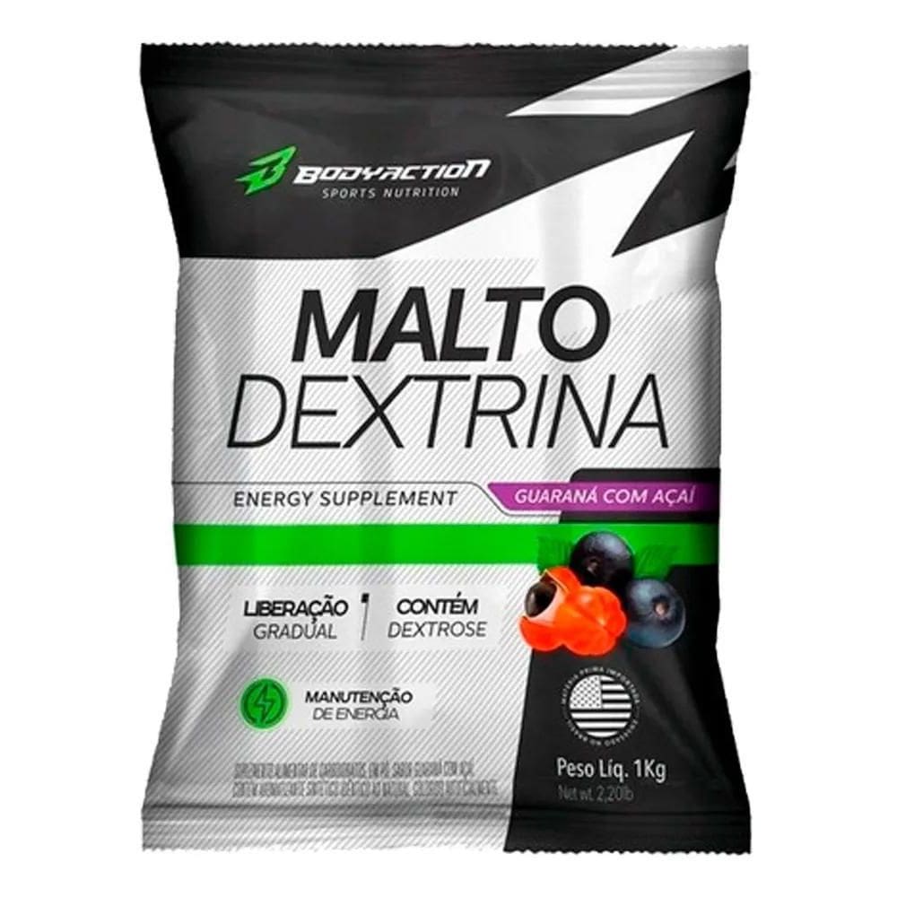 2X Malto Dextrin - Maltodextrina - 1Kg - Body Action