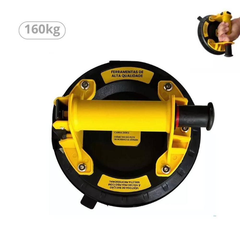 Ventosa Potente - Segure Pisos E Vidros Sem Esforço