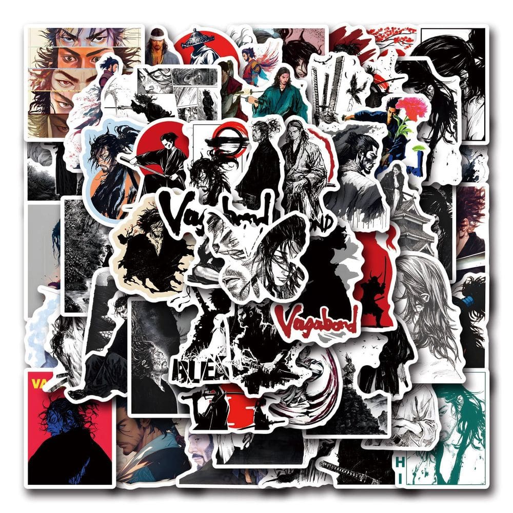 Adesivos Vagabonds Waterproof Vinyl Anime 55 unidades 5-7 cm