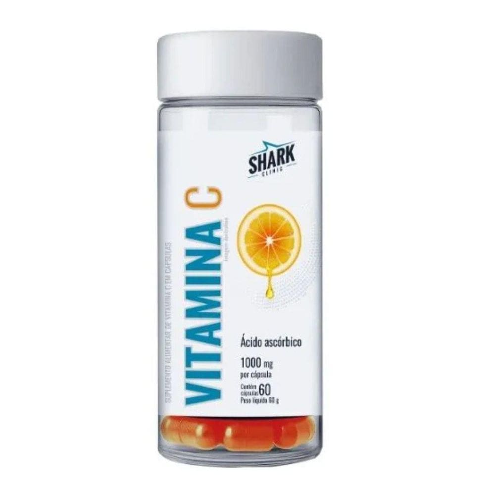 Vitamina C 1000Mg Com 60 Caps Sharkpro
