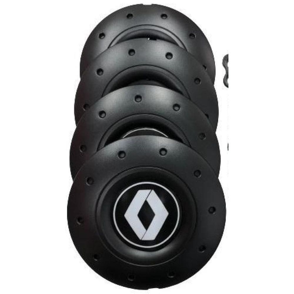 Calotas Miollo Renault Clio Aro 13 1998/2005 Amarok Preto