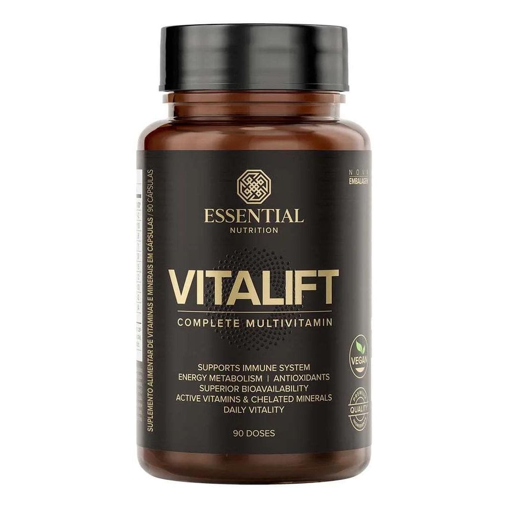 2X Vitalift - Polivitamínico - Essential Nutrition - 90 Caps