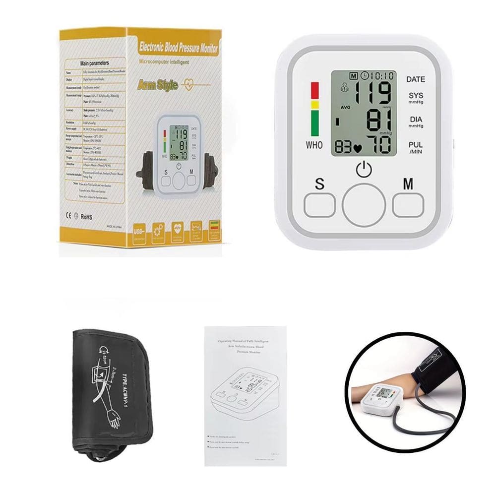 Medidor De Pressão Digital - Controle Saúde No Conforto Casa