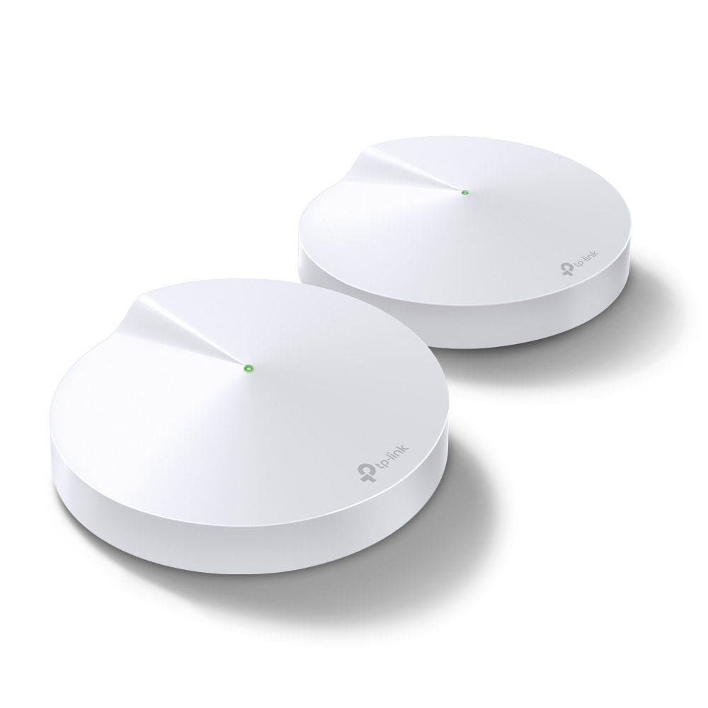 Kit Roteador e Reptidor TP-Link Deco M5 Mesh AC1300 (2-Pack) Dual-Band Gigabit, Até 350m2, 1300 Mbps, MU-MIMO, HomeCare