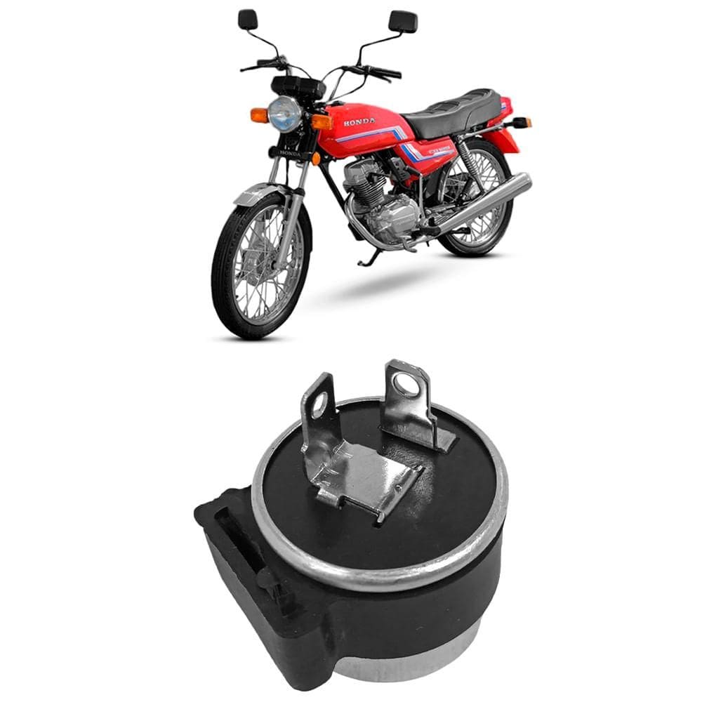 Relé Pisca 2 Pinos CG 125 76 a 94 12V Magnetron 90226130