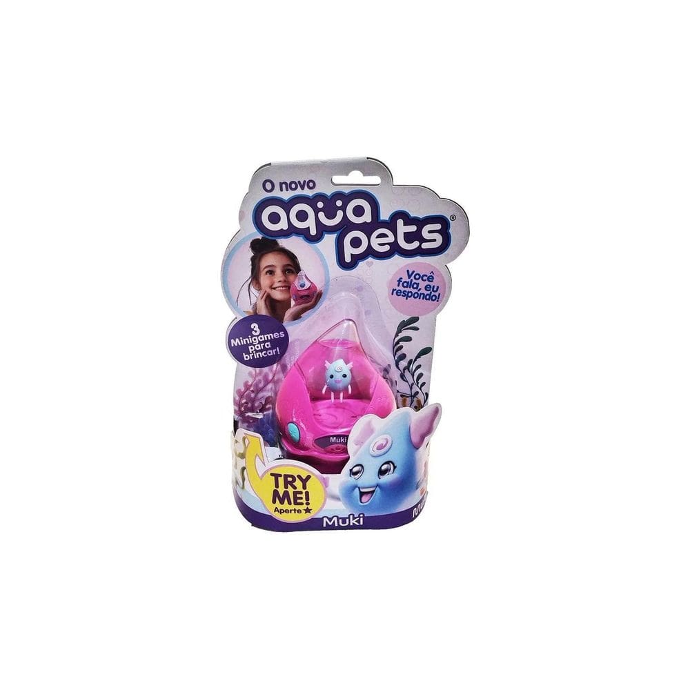 Brinquedo Aquapets Pet Interativo Modelos - Br2501