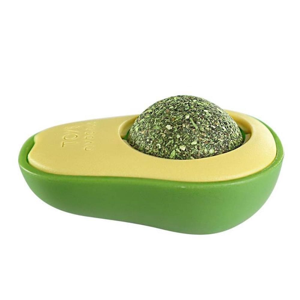 Catnip Abacate Com Tampa Brinquedo Interativo Para Gatos