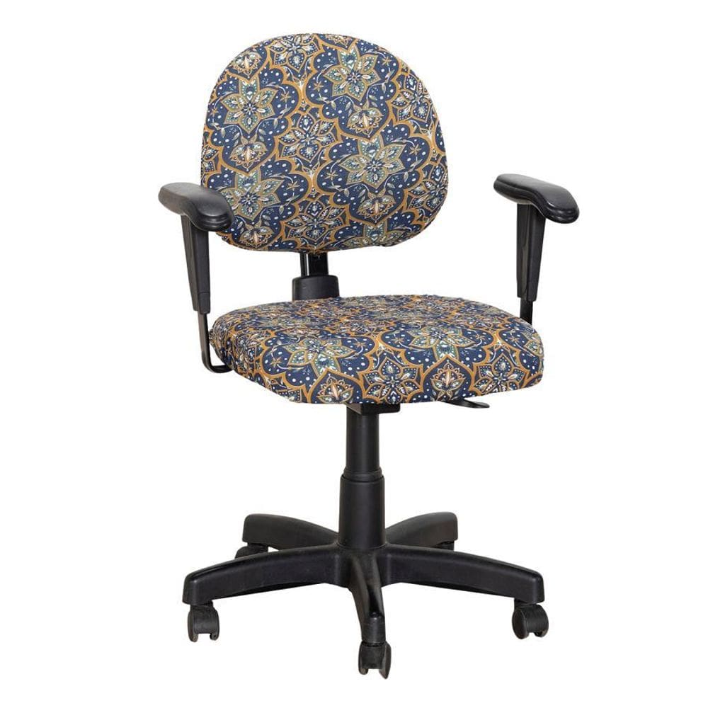 Capa Cadeira Escrítório E Longarina Encosto Assento Malha 2P