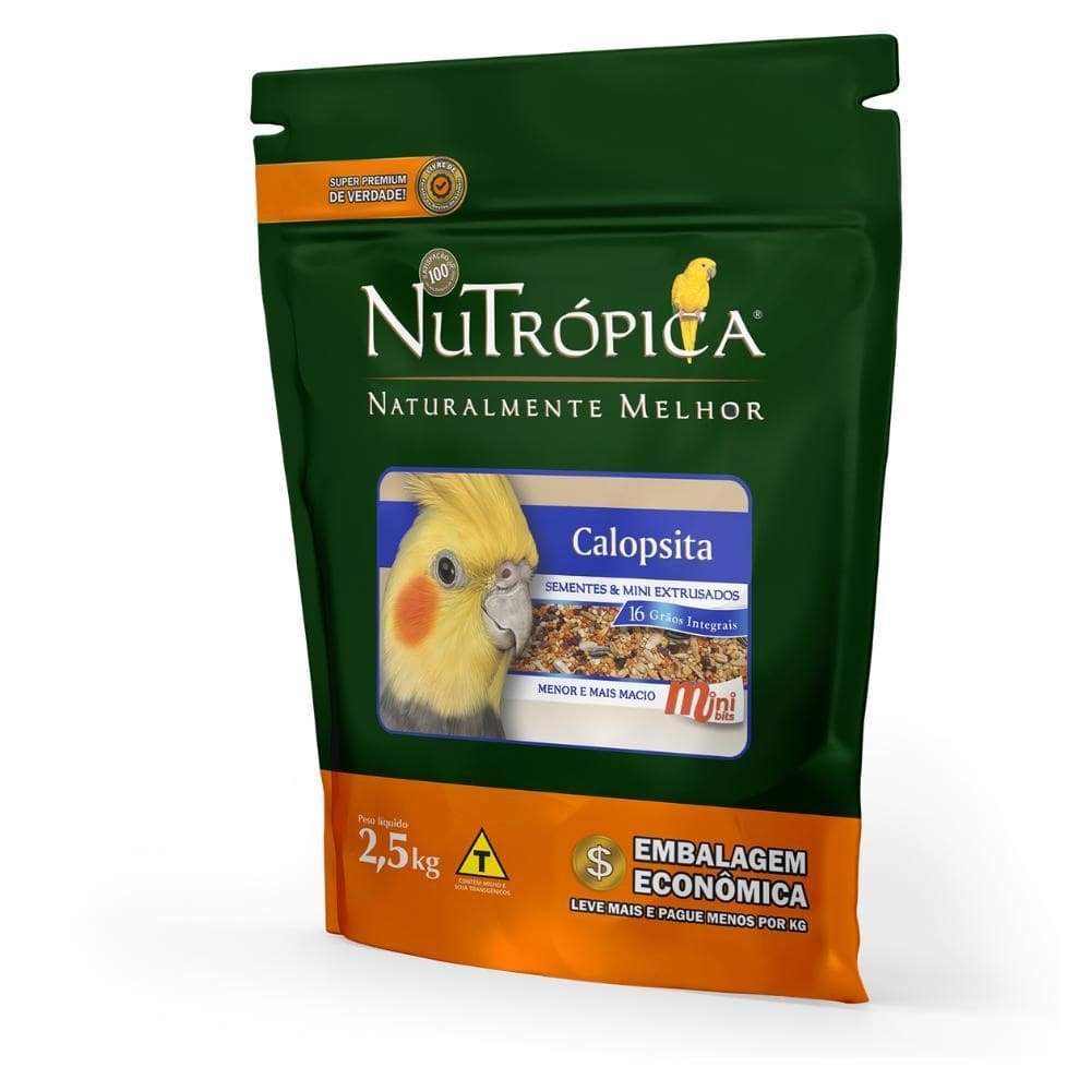 Selecao Natural Calopsita Mini Bits 2,5 Kg