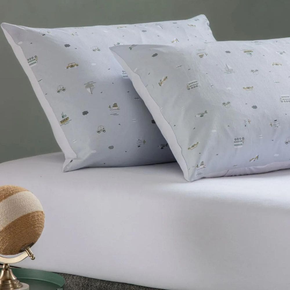 Jogo Lençol Malha Sofee Fio Penteado 100% Algodão Soltei Ben