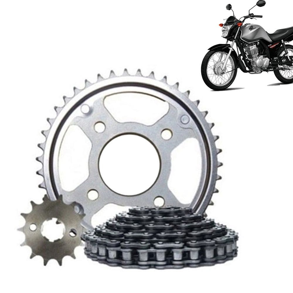 Kit Transmissão Relação CG Fan 125 2014 2015