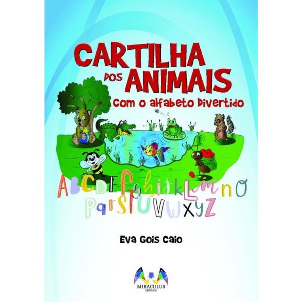 Cartilha Dos Animais Com O Alfabeto Divertido