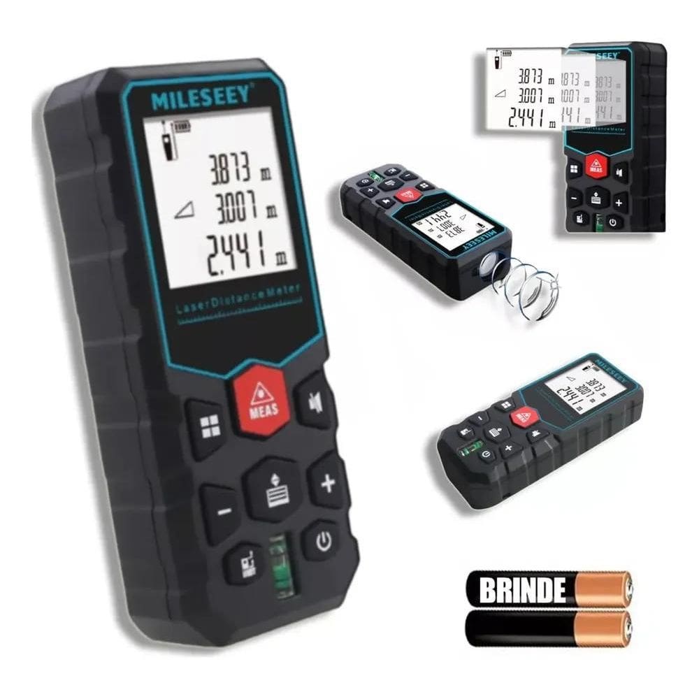 2X Trena Lazer Digital De Alta Precisão X5 40M