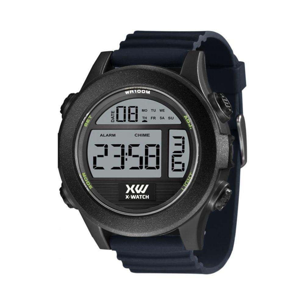 Relógio Preto Masculino X-Watch Xtyle Xmppd675