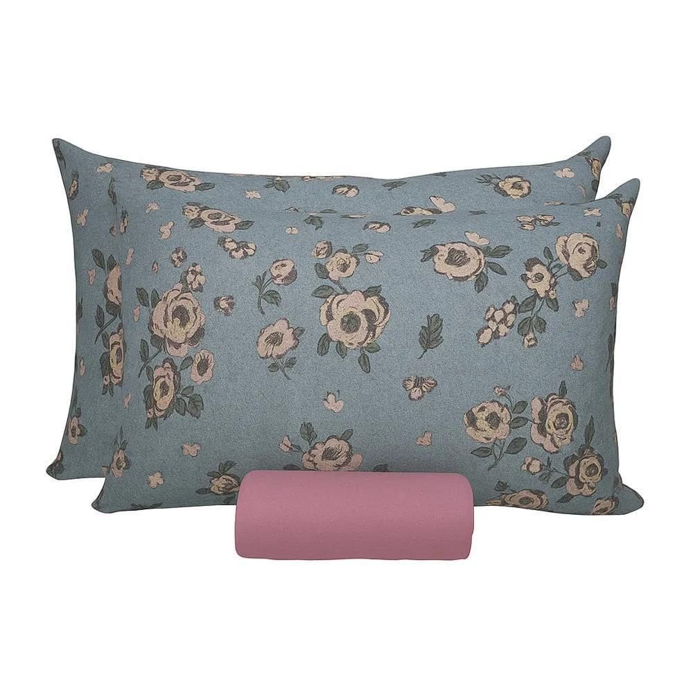 Jogo De Cama Casal 3 Peças Doce Vida - Portallar Miraflores