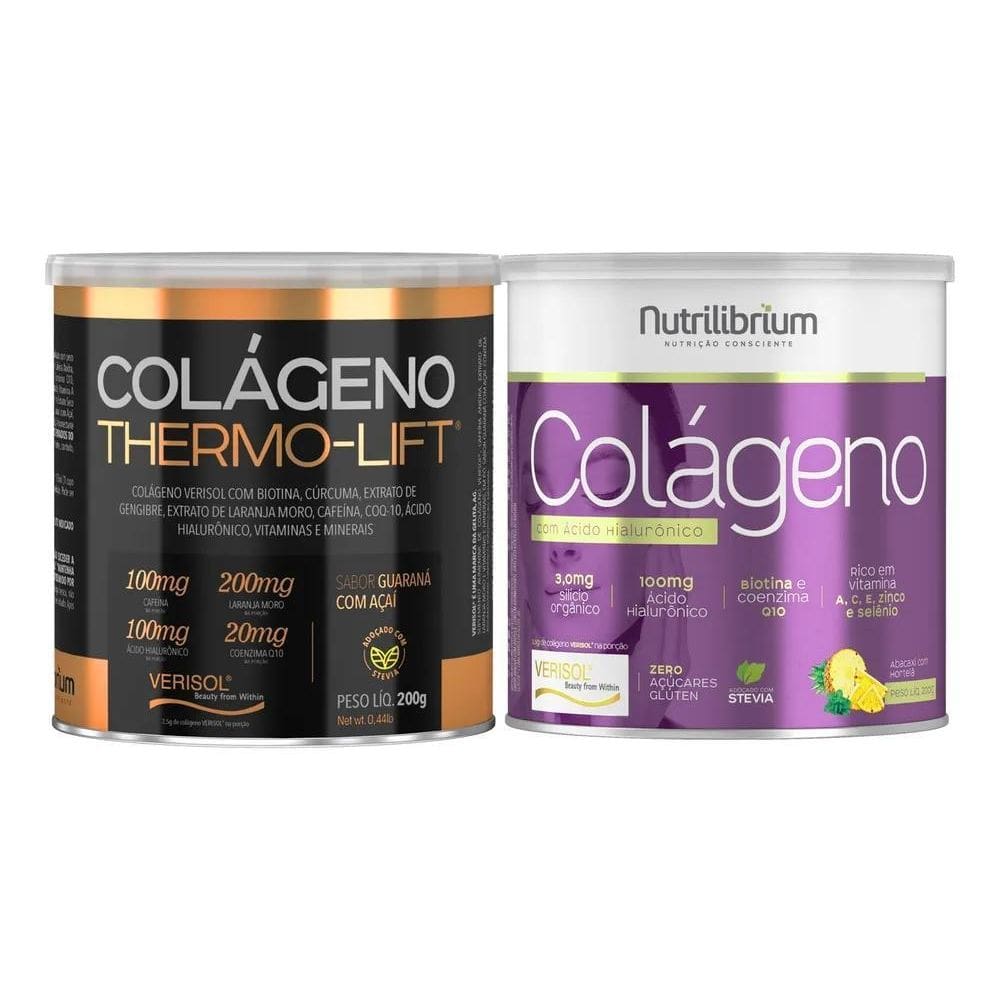 2X 2X Colágeno Hidrolisado Verisol Ácido Hialurônico Biotina