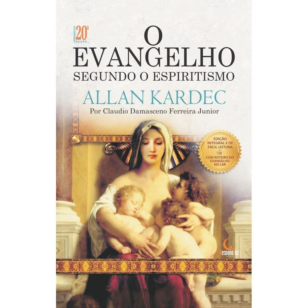 O Evangelho Segundo o Espiritismo de Allan Kardec - Edição Ouro - Comemorativa
