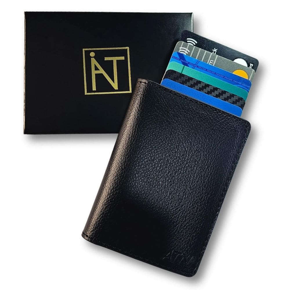 Carteira Masculina Feminina Cartao Rfid Anti Furto Essencial