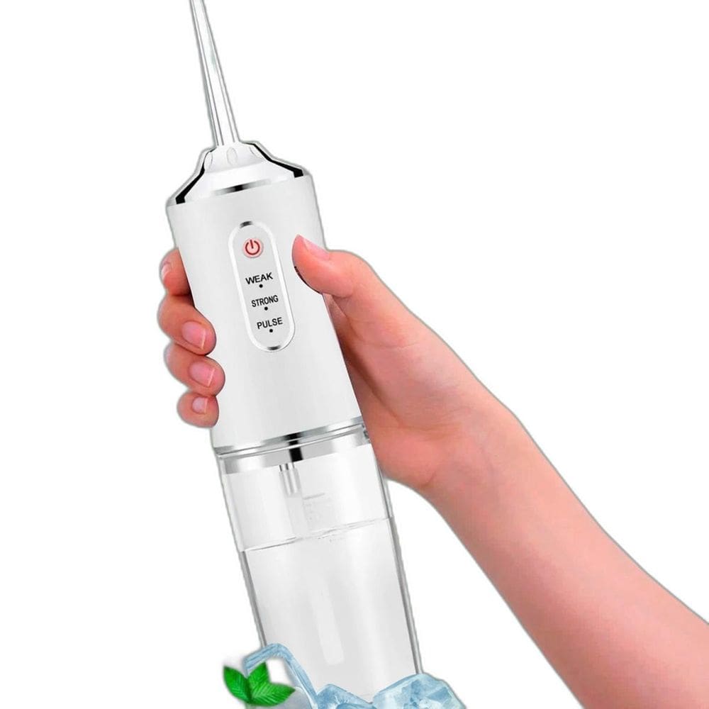 Lavador Bucal Portátil Bivolt Para Limpeza De Prótese