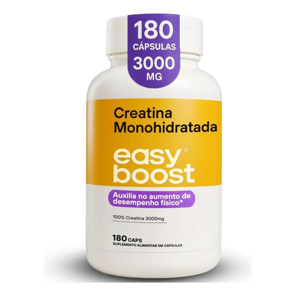 2X Creatina Monohidratada 100% Creatine Easy Boost Pura 180