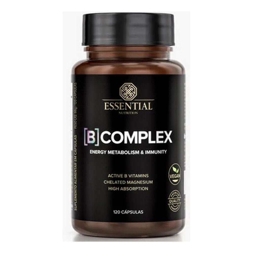 2X Complexo B B Complex 120Caps Essential Nutrition