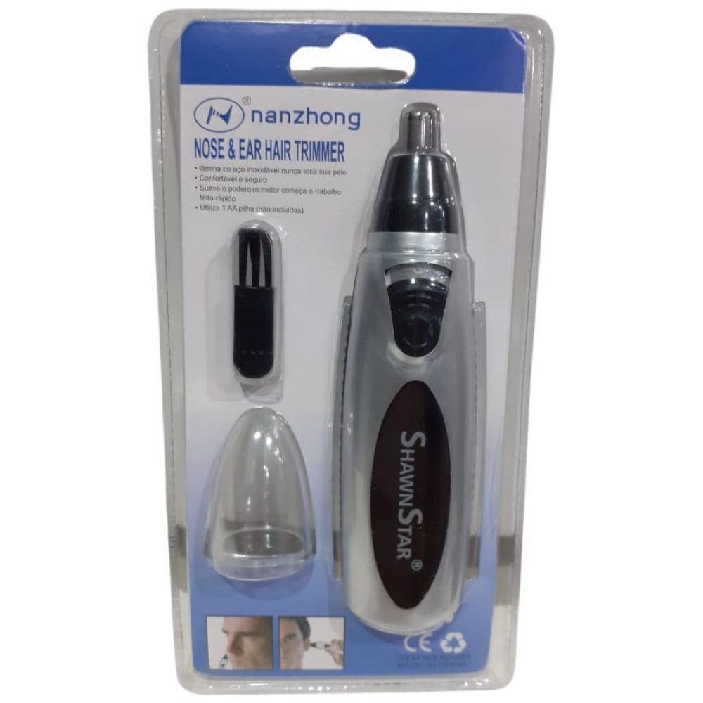 Aparador Removedor De Pelos Para Nariz E Ouvidos Elétrico