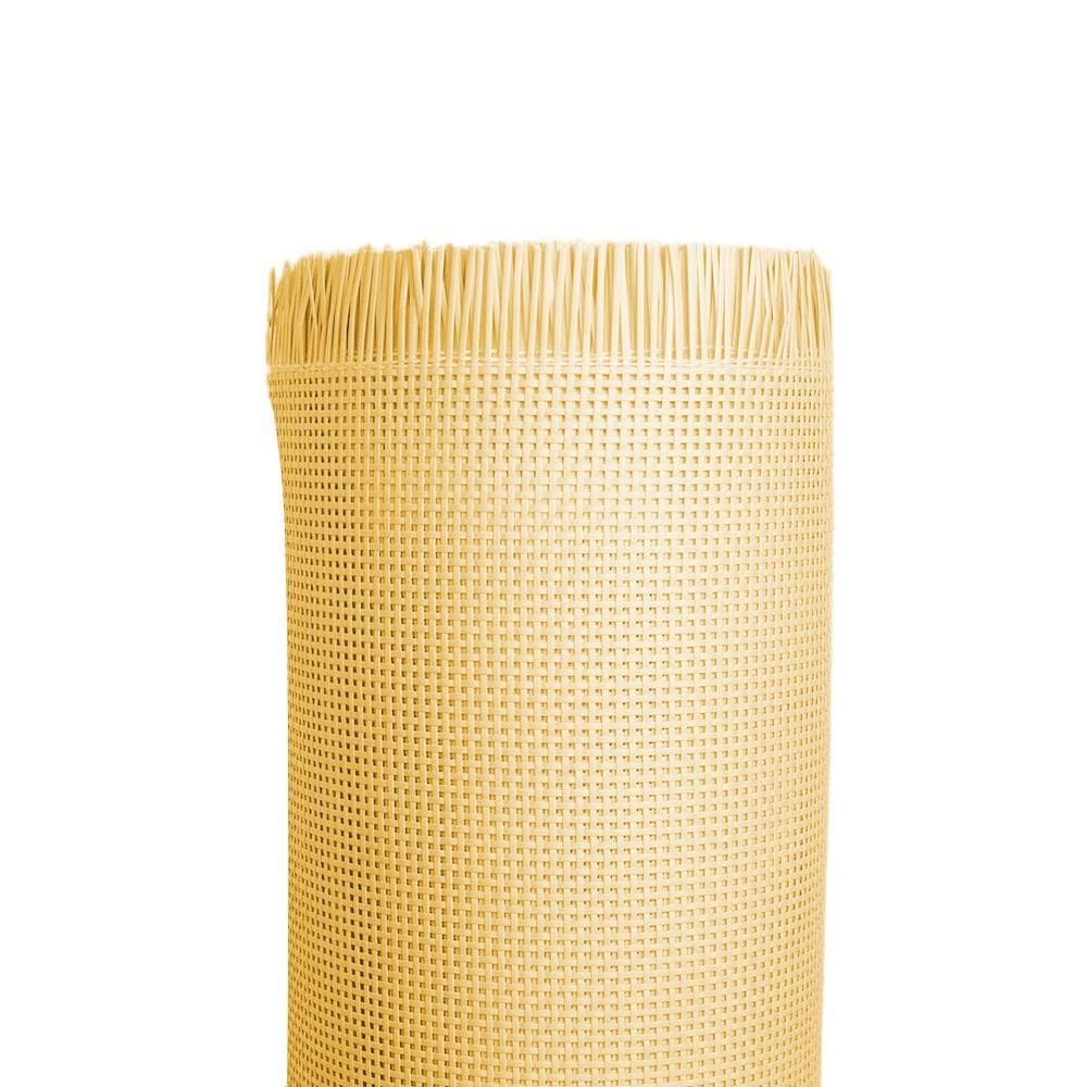 Palhinha Indiana Quadriculada Forro Rattan Natural 80X3,50Mt