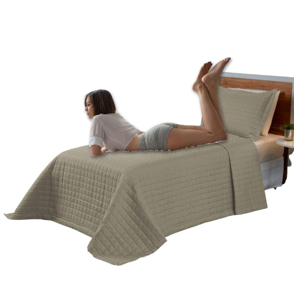 Jogo De Cama Solteiro Copacabana Matelado Percal 300 Fios