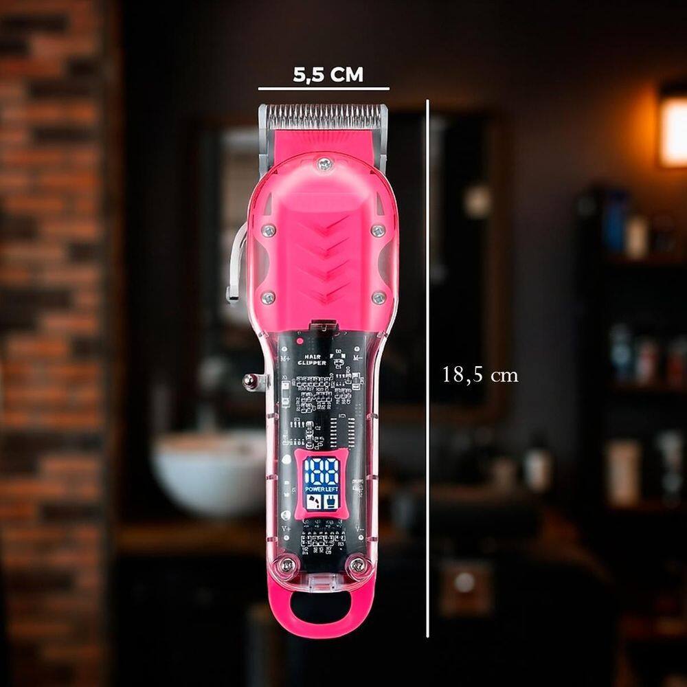 Maquininha Recarregável Bivolt Para Corte De Cabelo