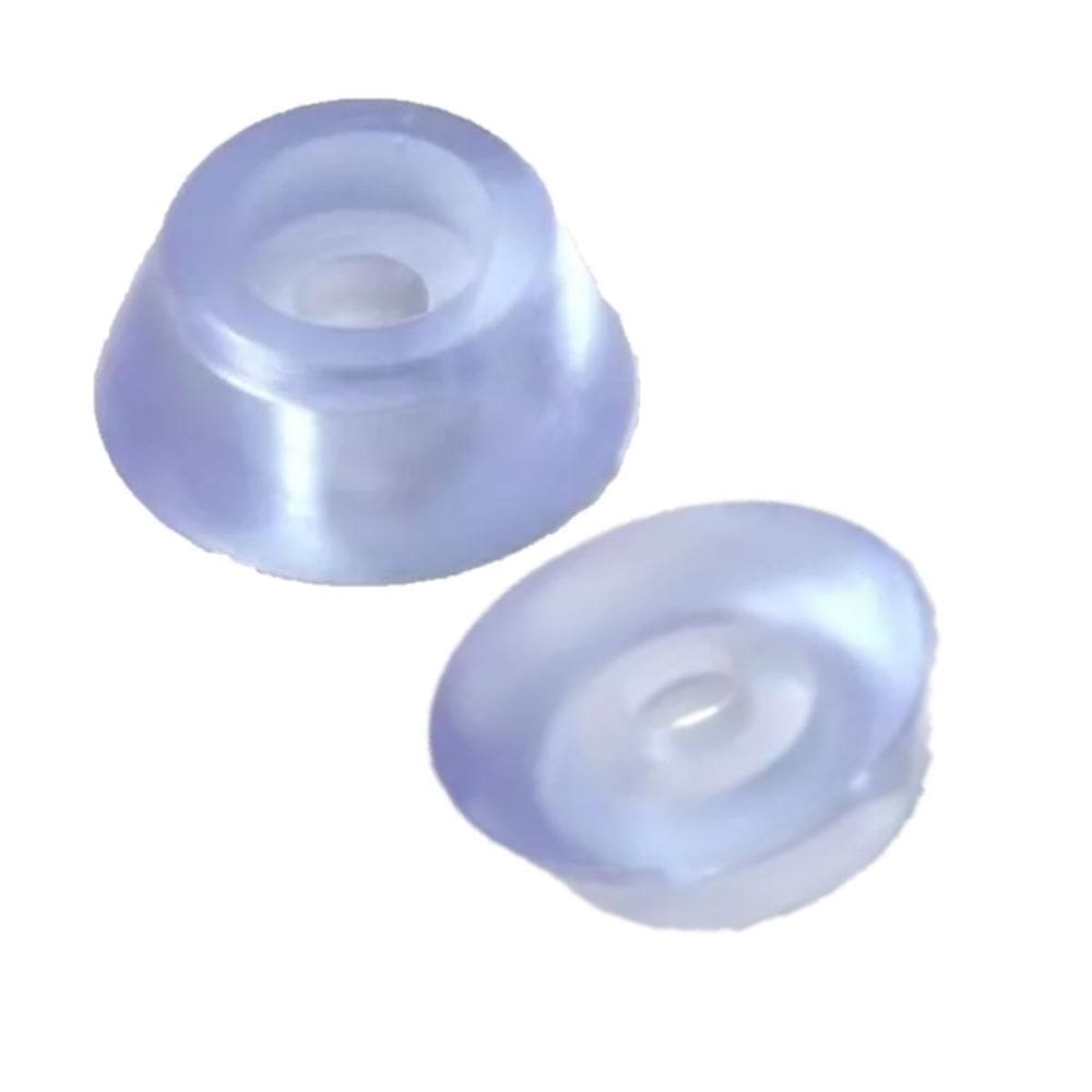 50 Plaqueta De Silicone Pé Madeira