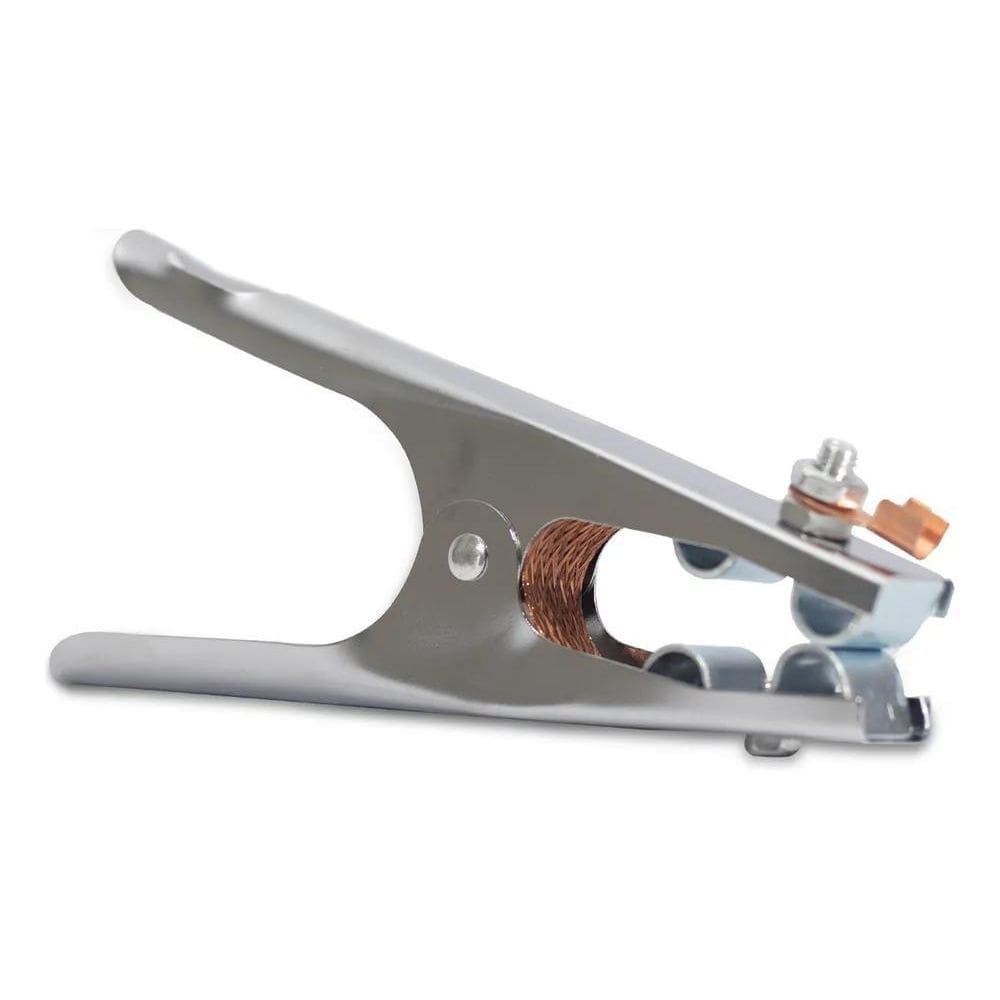 2X Garra Negativa Estampada 500A Grampo Terra Omega Technolo